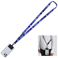 Pocket-Free Crossbody Cell Phone Lanyard - Full Color Sublimation Import Air Ship Door To Door